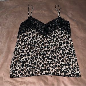 BooHoo Cheetah Print Camisole